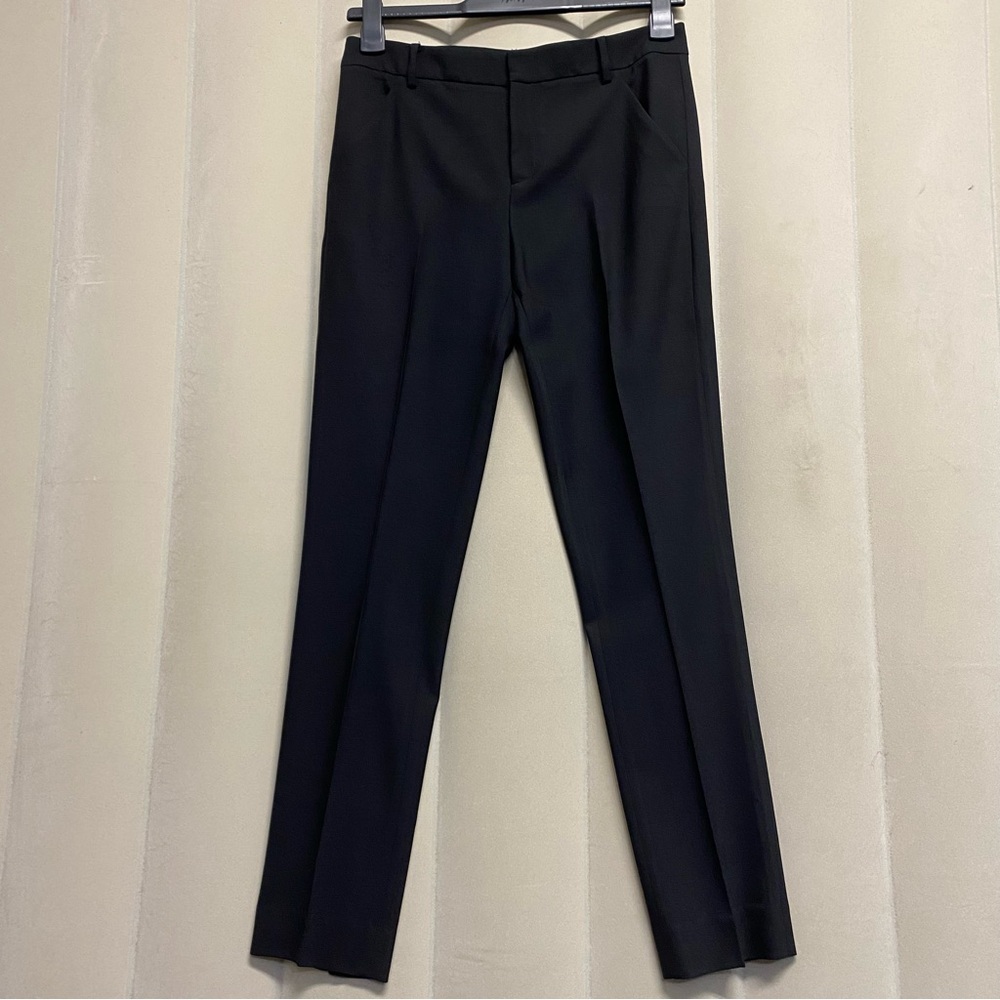 Helmut Lang Womens Pants Size 4 Straight Leg Pleated Front Corpcore Quiet Luxury